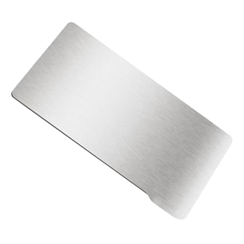 PRETYZOOM 3D Druckerzubehör 3D Drucker Flexbett Plattform 3D Drucker Bauplatte Stahlplattenplatte Für Heizbett Heizbettplatte 3D Druckerteile Weichmagnetplatte von PRETYZOOM