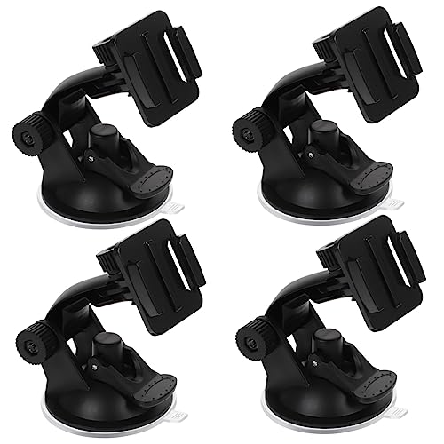PRETYZOOM 4 Stück Action-Kamera-Halterung montieren Bindestrich Montage Klammer Dashcam Anschlüsse handyhalterung Autosaugnepokalhalterung Halterung für die Armaturenbrettkamera PVC Schwarz PRETYZOOM 4 Stück Action-Kamera-Halterung montieren Bindestrich Montage Klammer Dashcam Anschlüsse handyhalterung Autosaugnepokalhalterung Halterung für die Armaturenbrettkamera PVC Schwarz von PRETYZOOM