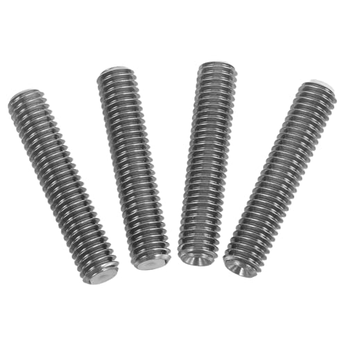 PRETYZOOM 4 Stück Druckergewinderohr Düse Verstopft Ptfe-schlauchverbinder Labor-dosiernadeln Flexible Einschraubdüse Ptfe-rohrkupplung Extruderdüsen Düsenhalsdrucker Rostfreier Stahl Silver von PRETYZOOM