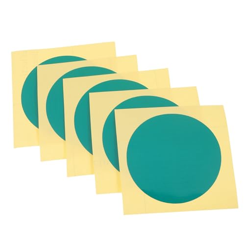 PRETYZOOM 5 Blätter Kennzeichnungsaufkleber Des Manometers Patch Manometeranzeige Abnehmbare Etiketten Markierung Aufkleber Beschriftungen Hinweisaufkleber Reflektierende Folie Grün von PRETYZOOM