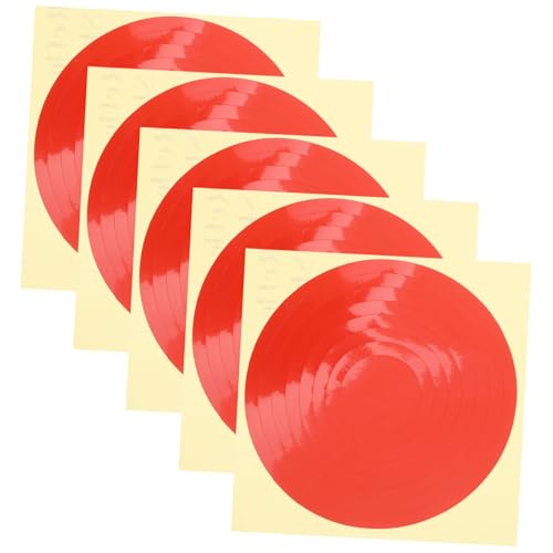 PRETYZOOM 5 Blätter Kennzeichnungsaufkleber Des Manometers Vinyl Etiketten Für Manometer Hinweisaufkleber Aufkleber Für Manometer Identifikation Im Einklang Farbig Reflektierende Folie Rot PRETYZOOM 5 Blätter Kennzeichnungsaufkleber Des Manometers Vinyl Etiketten Für Manometer Hinweisaufkleber Aufkleber Für Manometer Identifikation Im Einklang Farbig Reflektierende Folie Rot von PRETYZOOM