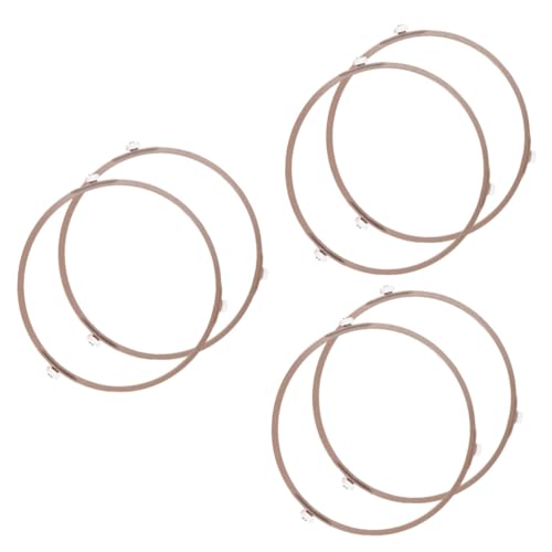 PRETYZOOM 6 Stk Mikrowellenzubehör Mikrowellenständer Universeller Drehtellerring Für Mikrowellenherde Mikrowellenringe Haltering Für Mikrowellen-drehteller Drehteller Halter Rolle Pp von PRETYZOOM