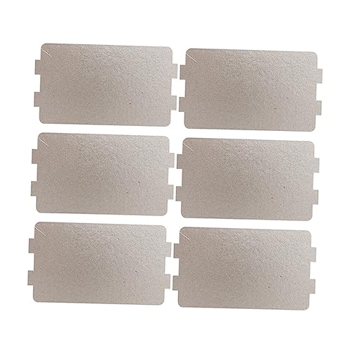 PRETYZOOM 6er-pack Mikrowellenherd-glimmerplatten Wärmedämmungsabdeckung für Die Mikrowelle Mikrowellen-glimmerplattenplatten PRETYZOOM 6er-pack Mikrowellenherd-glimmerplatten Wärmedämmungsabdeckung für Die Mikrowelle Mikrowellen-glimmerplattenplatten von PRETYZOOM