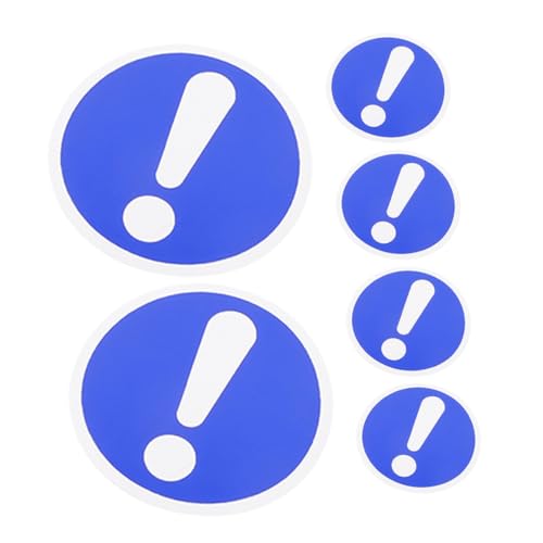 PRETYZOOM 6 Stück Warnzeichenaufkleber Sicherheitswarnschild Aufkleber Mit Gefahrenhinweisen Industrielle Warnzeichen Vinyl-aufkleber Warnaufkleber Sicherheitsabziehal Pvc Selbstklebend PRETYZOOM 6 Stück Warnzeichenaufkleber Sicherheitswarnschild Aufkleber Mit Gefahrenhinweisen Industrielle Warnzeichen Vinyl-aufkleber Warnaufkleber Sicherheitsabziehal Pvc Selbstklebend von PRETYZOOM