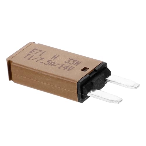 PRETYZOOM 7.5A Kfz Sicherung Mini Sicherung Automatischer Reset Schutz Für Wohnmobile Und Autos Für Fahrzeugstromkreise Und Einfache Installation von PRETYZOOM