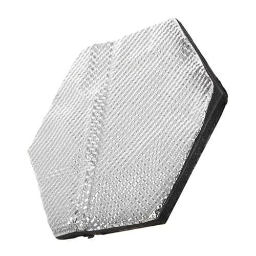 PRETYZOOM Aluminium Silber Hitzeschild Automotive Hitzeschild Isolierung Lautsprecher Sound Deading Material Für Autos Schaum von PRETYZOOM