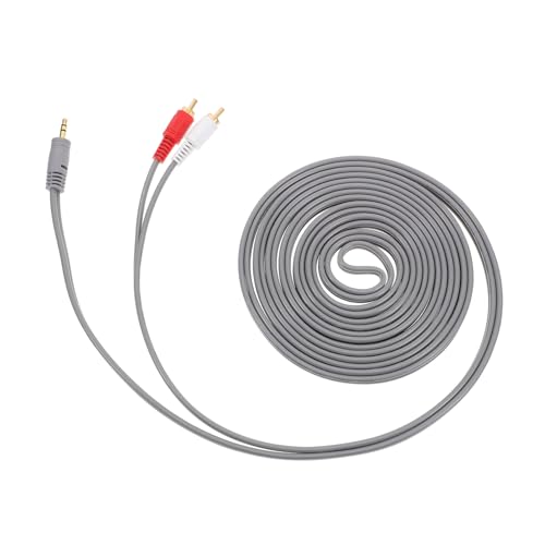 PRETYZOOM Audioleitung Wohnung Audio- draht das Kabel Lautsprecherkabel Ersatz-Audiokabel Endstufenkabel Verstärkerkabel kupferbeschichtetes Aluminium Grey PRETYZOOM Audioleitung Wohnung Audio- draht das Kabel Lautsprecherkabel Ersatz-Audiokabel Endstufenkabel Verstärkerkabel kupferbeschichtetes Aluminium Grey von PRETYZOOM