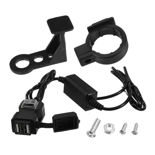 PRETYZOOM Auto-Ladegerät Motorrad USB montieren USB ladegerät für Motorrad Dual Ladegerät für Motorradlenker USB-12-V-Steckdose Motorradteil Motorradzubehör silikon Black PRETYZOOM Auto-Ladegerät Motorrad USB montieren USB ladegerät für Motorrad Dual Ladegerät für Motorradlenker USB-12-V-Steckdose Motorradteil Motorradzubehör silikon Black von PRETYZOOM