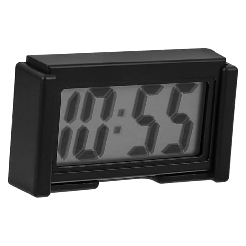 PRETYZOOM Autobagestuhr automatische Uhr kleine Uhr Digitale Uhr Magnetische Digitaluhr Uhr für Mini dashcam auto Auto-Armaturenbrett-Digitaluhr Zubehör für den Autoinnenraum Plastik Schwarz PRETYZOOM Autobagestuhr automatische Uhr kleine Uhr Digitale Uhr Magnetische Digitaluhr Uhr für Mini dashcam auto Auto-Armaturenbrett-Digitaluhr Zubehör für den Autoinnenraum Plastik Schwarz von PRETYZOOM