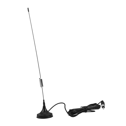 PRETYZOOM Autoradioantenne Auto Tv Antenne Hf Vertikalantenne Hf Antenne Radioantenne Für Heimstereoanlage Antennenaufsatz Magnet Schwarz von PRETYZOOM