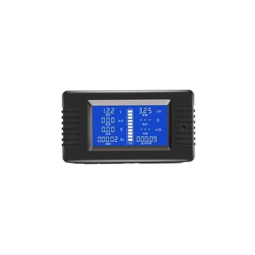 PRETYZOOM Batteriekapazität Tester Spannungsmesser LCD Monitor Selbstständiger Shunt Für Dc Leistungs Und Spannungsmessgerät Für Verschiedene Batterietypen Und Anwendungen von PRETYZOOM