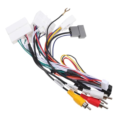 PRETYZOOM Kabelbaum Adapter Für Große Navigationsgeräte Plug And Play Design Langlebige Materialien Stabile Stromversorgung Kompatibel Mit Auto Stereo Systemen von PRETYZOOM