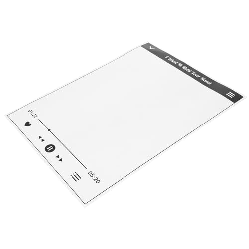 PRETYZOOM Magnetischer Notizblock Mit Nachrichten Kühlschrankmagnet Notizzettel Notiztafel Reibungslose Organisation von PRETYZOOM