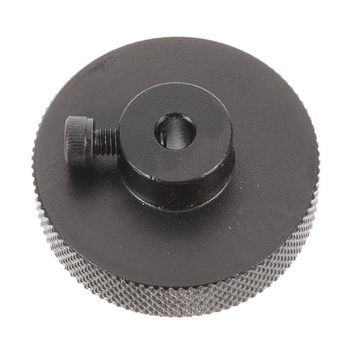 PRETYZOOM Leichtes Motorhandrad Austauschbares 3D Druckerhandrad 3D Drucker Leichtes 3D Druckerhandrad 3D Druckerzubehör Handrad Zum Austauschen Klein Aluminiumlegierung Schwarz von PRETYZOOM