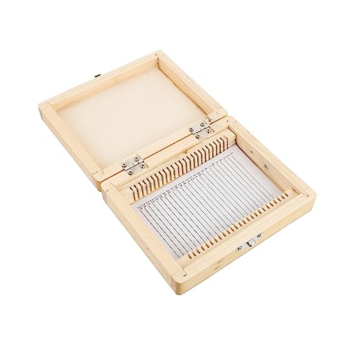 PRETYZOOM Mikroskop Objektträger Aufbewahrungsbox Aus Holz Slots Für Vorbereitete Mikroskop Schnitte Praktische Lagerlösung Mit Nummerierten Positionen Inhaltsblatt Zur Einfachen PRETYZOOM Mikroskop Objektträger Aufbewahrungsbox Aus Holz Slots Für Vorbereitete Mikroskop Schnitte Praktische Lagerlösung Mit Nummerierten Positionen Inhaltsblatt Zur Einfachen von PRETYZOOM