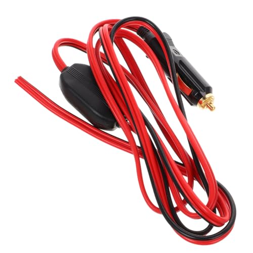 PRETYZOOM Netzkabelverlängerung Autozubehör Stecker Auf Zigarettenanzünder Adapter Zigarettenanzünder Ladekabel Auto Ladeverlängerungskabel Adapter Zigarettenanzünderstecker Kunststoff von PRETYZOOM