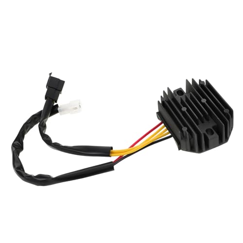 PRETYZOOM Spannungsregler Stabilisator Aus Metall Und Kunststoff Regler Gleichrichter Spannungsstabilisator Kit Motorrad Spannungsregler Stabilisator Schwarz PRETYZOOM Spannungsregler Stabilisator Aus Metall Und Kunststoff Regler Gleichrichter Spannungsstabilisator Kit Motorrad Spannungsregler Stabilisator Schwarz von PRETYZOOM