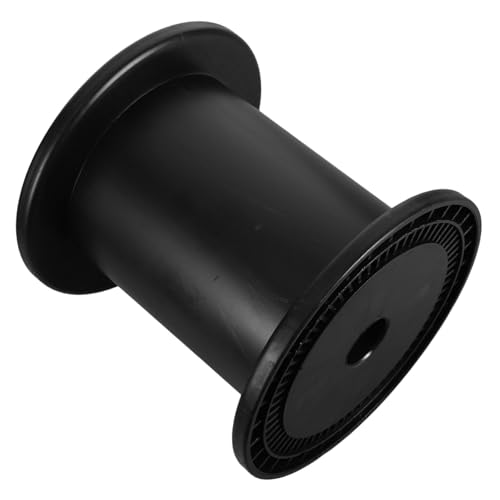 PRETYZOOM Spule Schüttgut Wächter Unterfadenhalter Kompakt Wickler Hölzern Tragbar Mini Plastik Professional Stickerei Schleife Draht Leer Nähen Stand Abs Black von PRETYZOOM
