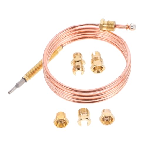 PRETYZOOM Thermoelement Kochen Temperatur Hitze Messung Sensor Kaminteile Zubehör für Grillöfen Grill -Grill -Thermometer Grillsondenthermometer Heizung Ersatzteile Kupfer PRETYZOOM Thermoelement Kochen Temperatur Hitze Messung Sensor Kaminteile Zubehör für Grillöfen Grill -Grill -Thermometer Grillsondenthermometer Heizung Ersatzteile Kupfer von PRETYZOOM