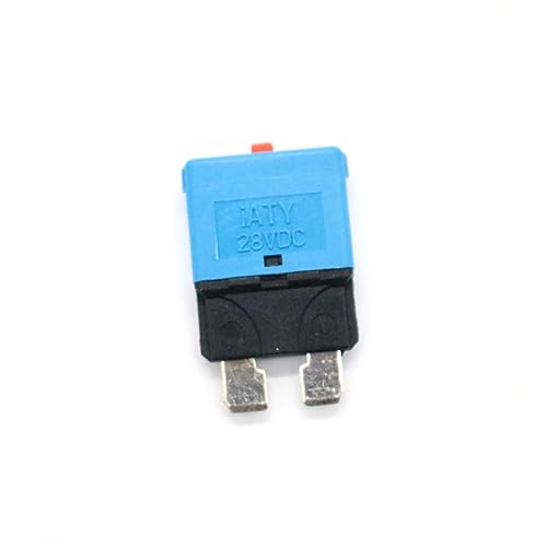 PRETYZOOM Überlastschutz Ersatz Leistungsschalter Mit Reset Typ Inline Handbuch Mini Leistungsschalter Sicherung 15 Ampere Rücksetzbare Sicherung Blau von PRETYZOOM
