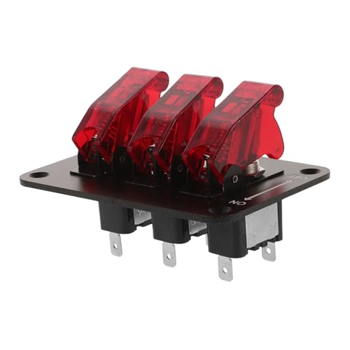 PRETYZOOM Wasserdichter Ausschalter 3 Positionen Wippschalter Hochleistungs Kippschalter Beleuchteter Kippschalter 12 V Marine Kippschalter Schalter 12 Volt Ein Aus 12 V Kippschalter PRETYZOOM Wasserdichter Ausschalter 3 Positionen Wippschalter Hochleistungs Kippschalter Beleuchteter Kippschalter 12 V Marine Kippschalter Schalter 12 Volt Ein Aus 12 V Kippschalter von PRETYZOOM