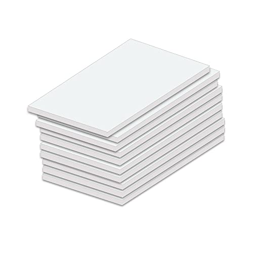 PRICARO Notizblock "Blanko", magnetisch, A7, 25 Blatt, 10 Stück von PRICARO