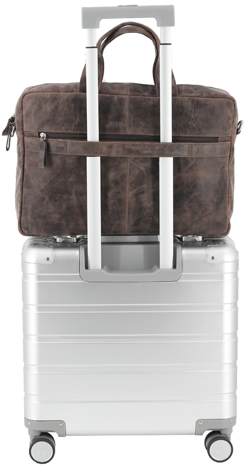 PRIDE&SOUL Notebook-Tasche RAILEY, Leder, braun PRIDE&SOUL Notebook-Tasche RAILEY, Leder, braun von PRIDE&SOUL
