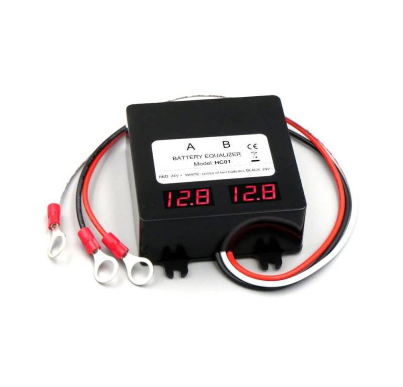 PRIISF Batterie Balancer Solar Ladungsausgleicher Akku 12V 24V Equalizer Solarladegerät (HA01,HC01, Ausgleichslader, Für Lipo Lion NiCd Solar System Stromspeicher 5A) von PRIISF