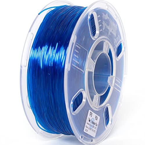 PRILINE High Flow/High Speed Printing 95A TPU Flexible 3D Printer Filament 1KG 1.75mm,Fast Printing, Translucent Green von PRILINE