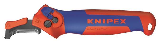Knipex Abmantelungsmesser mit 1650145SB Gleitschuh und Ratschenfunktion 16 50 Knipex Abmantelungsmesser mit 1650145SB Gleitschuh und Ratschenfunktion 16 50 von PRIMIUM Lager- und Liefer-