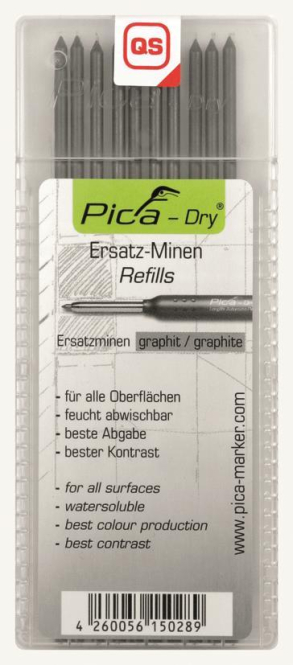 LYRA DRY Ersatzminen Graphit 2B univ Tube 2,8mm 12 Stk V10 L4499102 (Inhalt 10 Stück) LYRA DRY Ersatzminen Graphit 2B univ Tube 2,8mm 12 Stk V10 L4499102 (Inhalt 10 Stück) von PRIMIUM Lager- und Liefer-