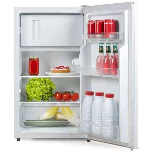 PRIMO Table Top Kühlschrank – PR144FR, 80 l, Weiß, 2 Türen, 68 l Kühlschrank, 12 l Gefrierschrank, E, wendbar PRIMO Table Top Kühlschrank – PR144FR, 80 l, Weiß, 2 Türen, 68 l Kühlschrank, 12 l Gefrierschrank, E, wendbar von PRIMO