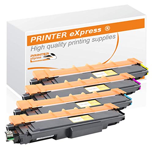 PRINTER eXpress Toner 4er Set kompatibel mit Brother TN-247 TN-243 TN247 TN243 für DCP-L3510 DCP-L3550 HL-L3210 HL-L3230 HL-L3270 HL-L3280 MFC-L3710 MFC-L3730 MFC-L3740 MFC-L3750 MFC-L3770 von PRINTER eXpress