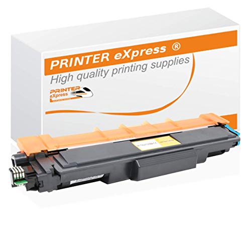 PRINTER eXpress Toner | MIT CHIP | ersetzt Brother TN-247C, TN-243C, TN-247, TN-243 für DCP-L3510 DCP-L3550 HL-L3210 HL-L3230 HL-L3270 HL-L3280 MFC-L3710 MFC-L3730 MFC-L3740 MFC-L3750 MFC-L3770 Cyan von PRINTER eXpress