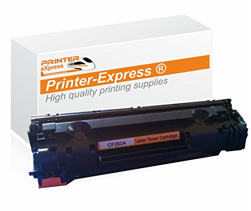 PRINTER eXpress XL 1.500 Seiten Toner kompatibel mit HP CF283A, 83A, CF 283A, 283 A für Laserjet PRO MFP M 125 126 127 128 I M125 M126 M127 M128 schwarz von PRINTER eXpress
