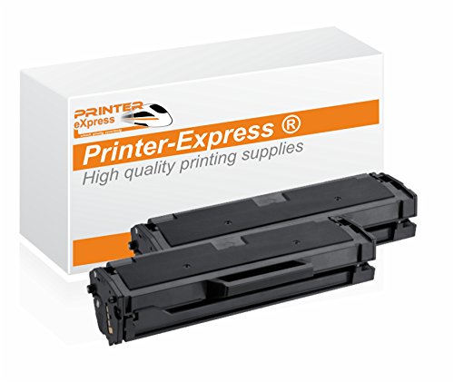 PRINTER eXpress XL Toner 2er Set für Samsung MLT-D101S, D101S ML-2160 ML-2161 ML-2162 ML-2165 ML-2165W ML-2168 SCX-3400 SCX-3400F SCX-3401 SCX-3405 SCX-3405F SCX-3405FW SCX-3405W SF-760 SF-760P von PRINTER eXpress