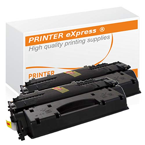 PRINTER eXpress XL Toner 2er Set kompatibel mit HP CF280X, CF280, 80X, CF280XD, 280XD Toner für Laserjet PRO 400 M 401 A D DN DW I Laserjet PRO 400 MFP M 425 DN DW schwarz von PRINTER eXpress