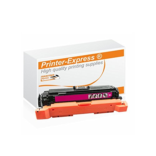 PRINTER eXpress XL Toner 6.000 Seiten kompatibel mit HP CE403A CE 403A 507A 507X für Laserjet Enterprise 500 Color M 551 / MFP M 570 / M 575 Serie Magenta von PRINTER eXpress