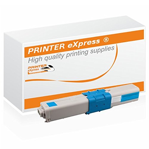 PRINTER eXpress XL Toner ersetzt Oki C301, C321, 44973535 für Oki C301 C301DN C321 C321DN / MC332 MC332DN MC342DN MC342 MC342DNW Drucker Cyan von PRINTER eXpress