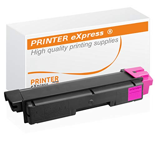 PRINTER eXpress XL Toner ersetzt TK-590M, TK-590MA, TK590 für Kyocera Mita FS-C2026 FS-C2126 FS-C2526 FS-C2626 FS-C5250 / FS-C 2026 2126 2526 2626 5250 MFP Plus DN Drucker Magenta von PRINTER eXpress