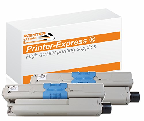 Printer-Express XL Toner 2er Set ersetzt OKI 44469803 Toner für OKI C310 C310DN C330 C330DN C331 C331DN C510 C510DN C511 C511DN C530 C530DN C531 C531DN MC351 MC351DN MC352 MC352DN MC361 MC361DN MC362 MC362DN MC561 MC561DN MC562 MC562DN / C 310 C 310DN C 330 C 330DN C 331 C 331DN C 510 C 510DN C 511 C 511DN C 530 C 530DN C 531 C 531DN MC 351 MC 351DN MC 352 MC 352DN MC 361 MC 361DN MC 362 MC 362DN MC 561 MC 561DN MC 562 MC 562DN Drucker schwarz von PRINTER eXpress