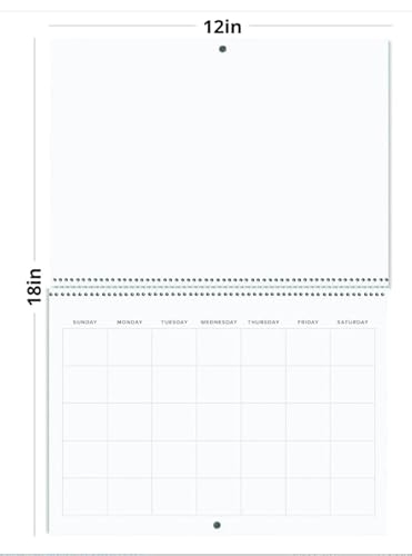 Printlink Blanko-Scrapbook-Wandkalender, 2er-Pack, undatierter DIY-Scrapbooking-Planer, 30,5 x 22,9 cm geschlossen, 45,7 cm offen Printlink Blanko-Scrapbook-Wandkalender, 2er-Pack, undatierter DIY-Scrapbooking-Planer, 30,5 x 22,9 cm geschlossen, 45,7 cm offen von PRINTLINK ....YOUR SOURCE FOR BUSINESS PRINTING