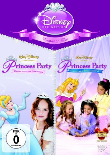Princess Party 1+2 - Prinzessinnen Doppelpack [2 DVDs] von Disney Baby