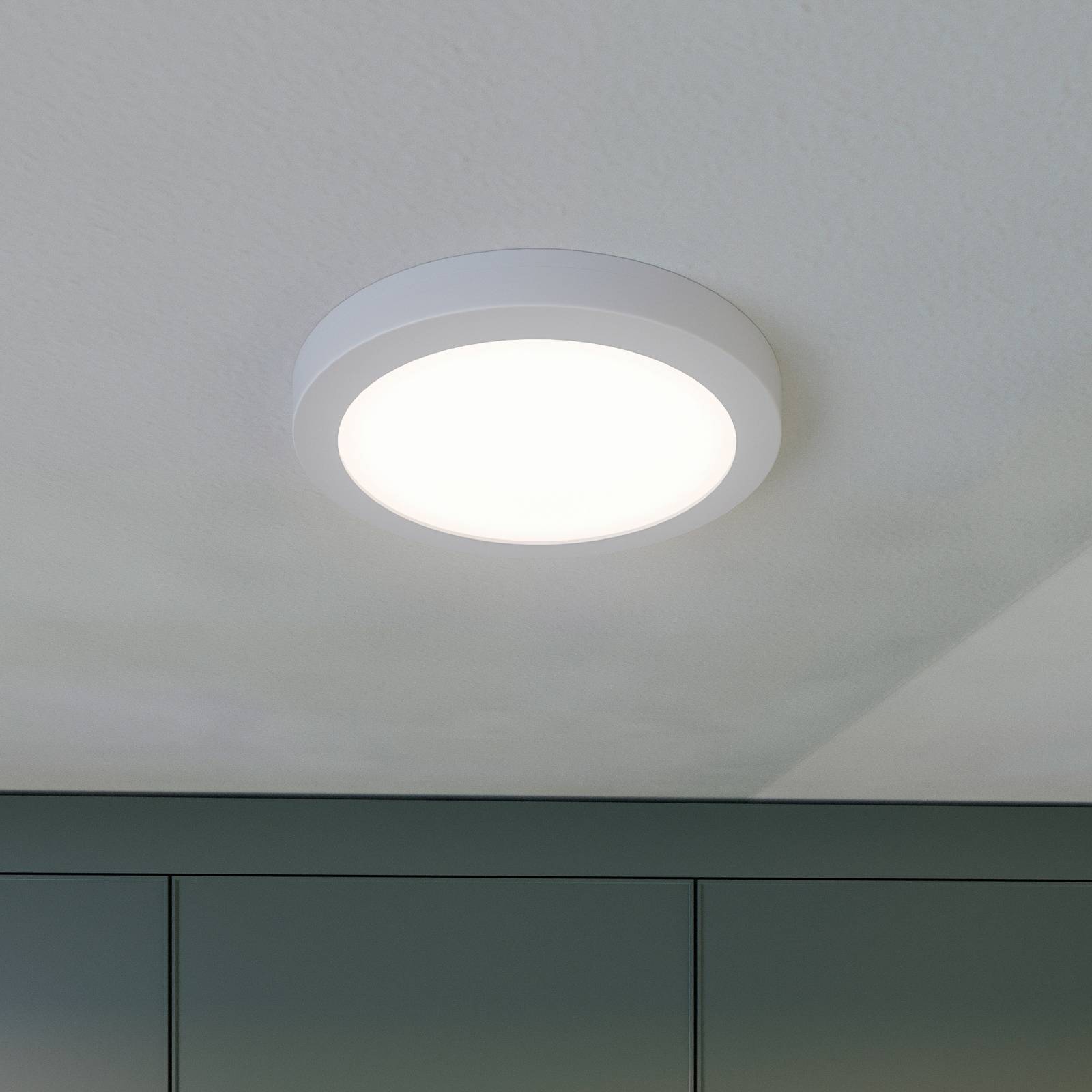 Prios Aureka LED-Deckenlampe, Sensor, 22,5 cm von PRIOS