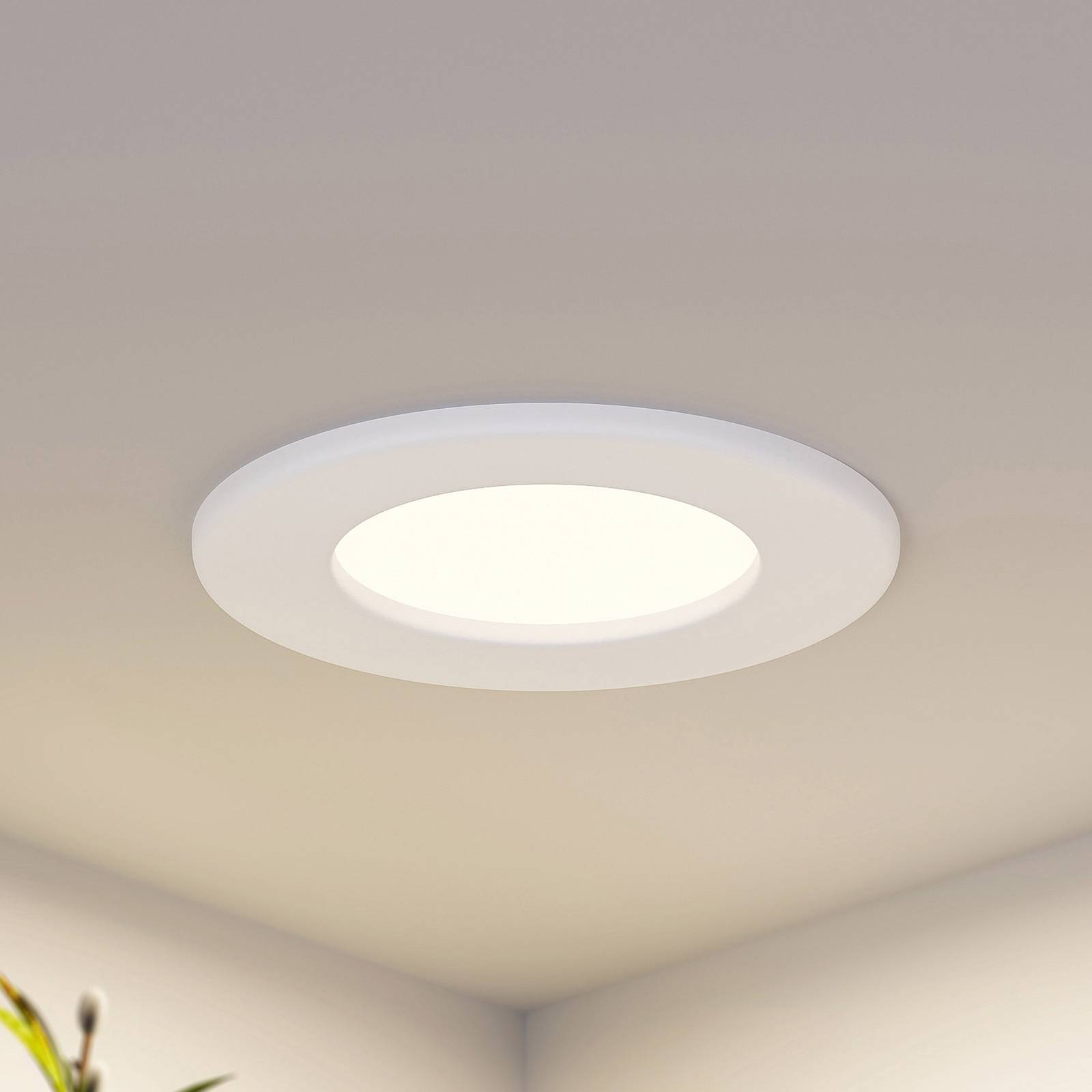 Prios Cadance LED-Einbaulampe weiß 11,5cm 10er-Set von PRIOS