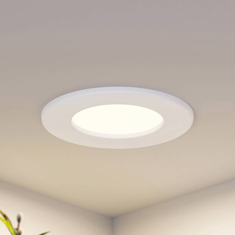 Prios LED-Einbaulampe Cadance, weiß, 12 cm, 3er-Set, CCT von PRIOS