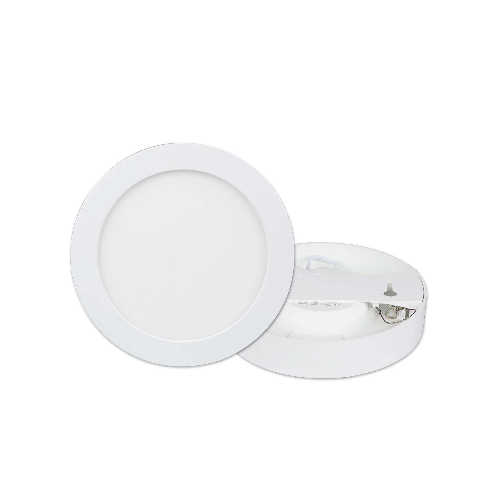 Prios LED-Deckenlampe Edwina, weiß, 22,6cm, 2er, dimmbar von PRIOS