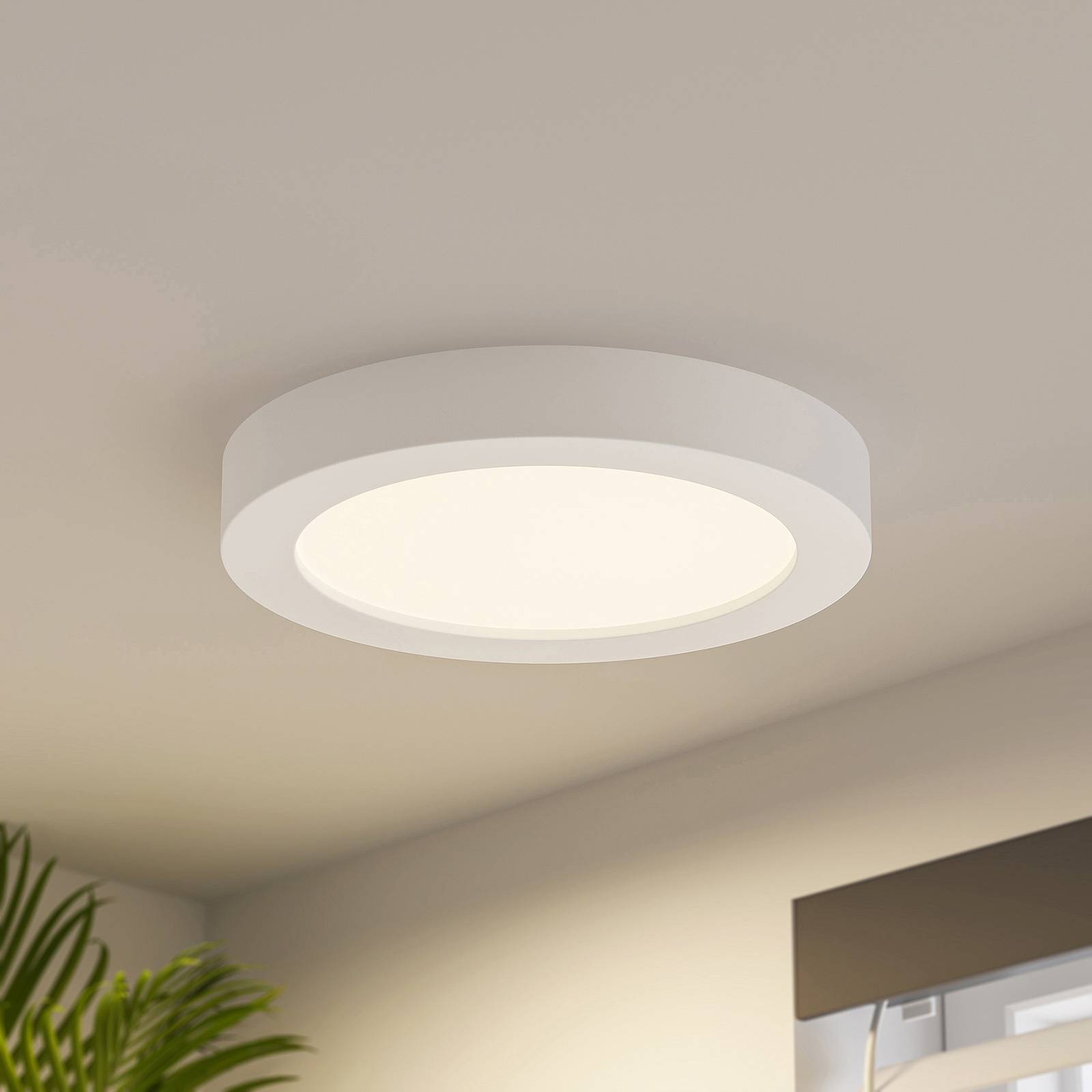 Prios Edwina LED-Deckenlampe weiß 24,5 cm 10er-Set von PRIOS
