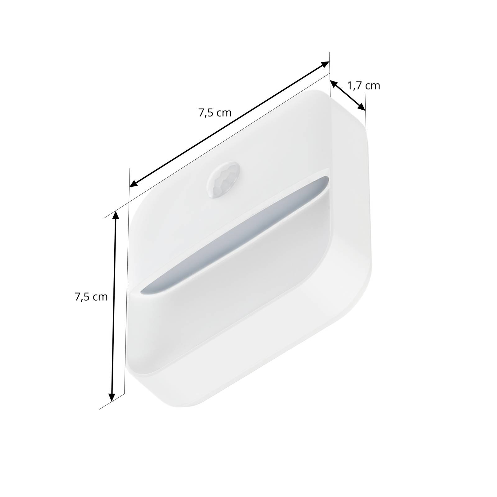 Prios LED-Akku-Möbelleuchte Kaleon, USB, Bewegungsmelder von PRIOS