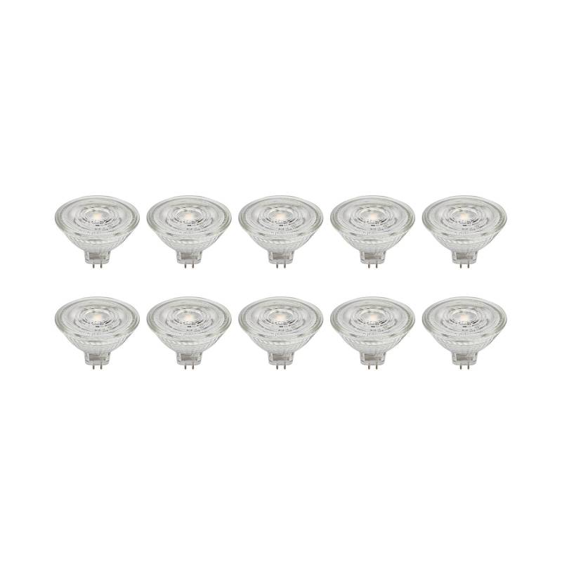 Prios LED-Reflektor GU5,3 4,3W 345lm 36° klar 830 10er-Set von PRIOS